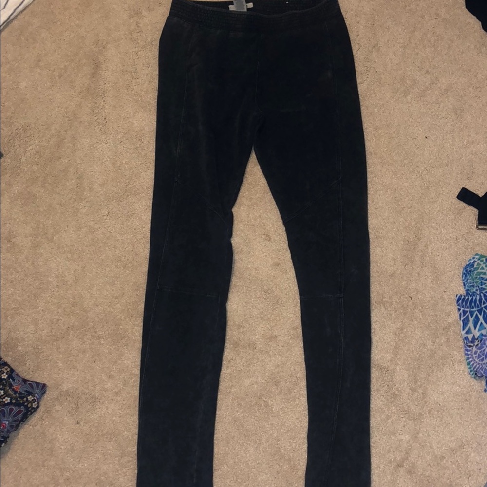 Black leggings joggers